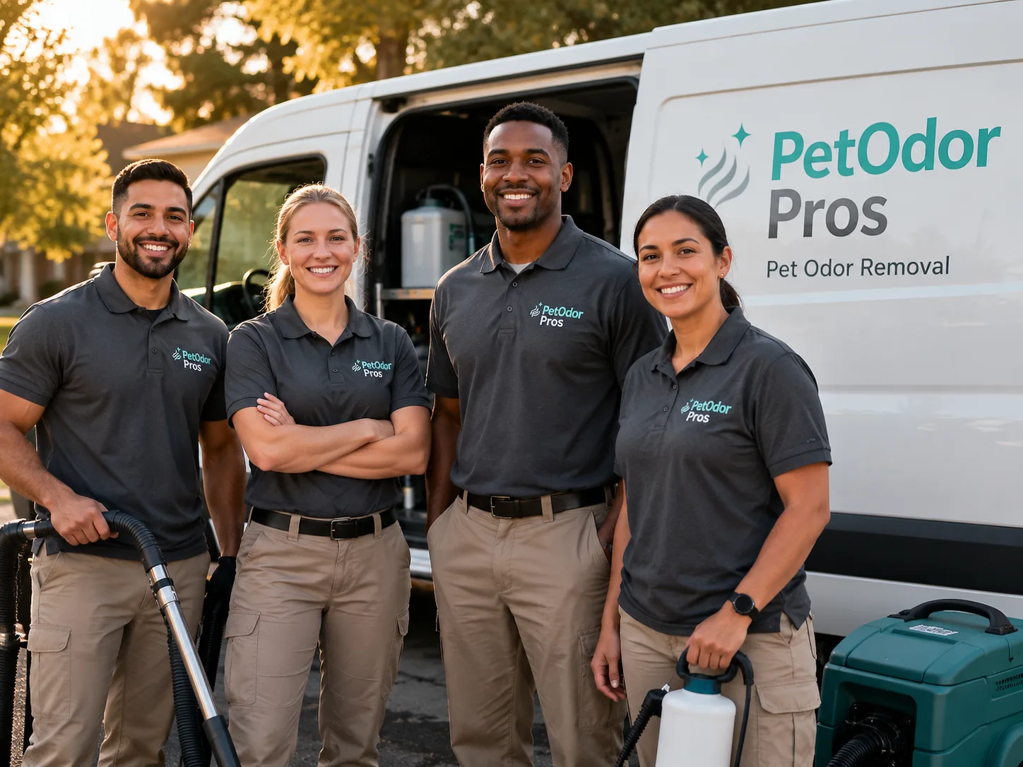 Pet Odor Removal team serving Clinton, MS